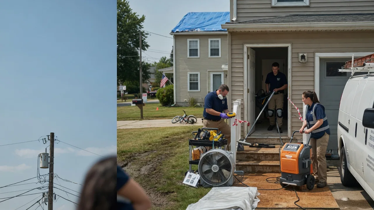 Water Damage Repair in Central Lake, MI near me